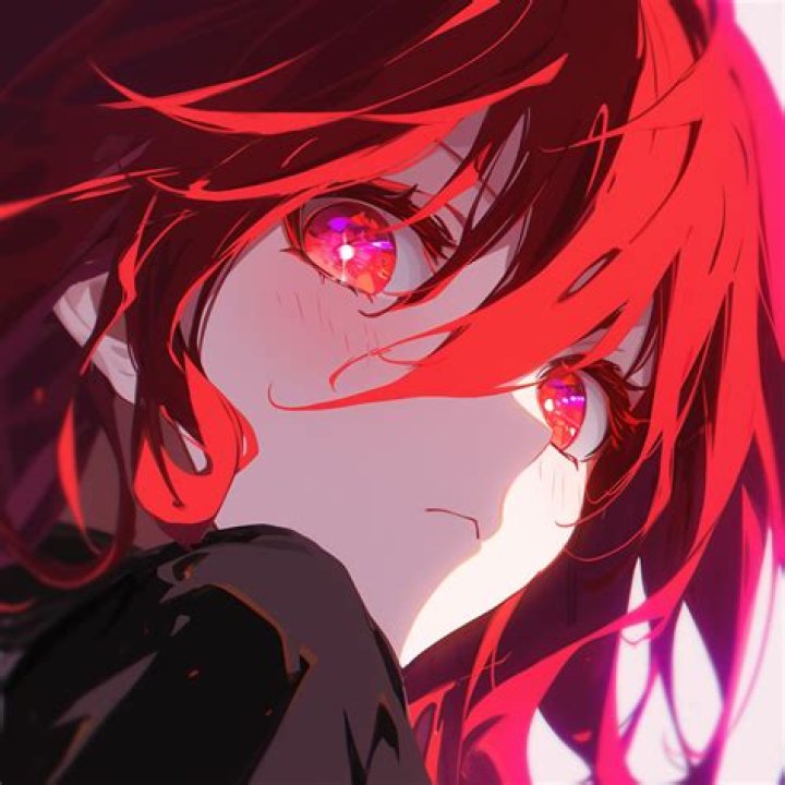 Red Hair Anime Pfp