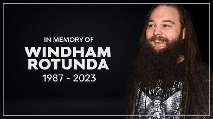 Tragic End: Uncovering The Cause Of Windham Rotunda's Demise